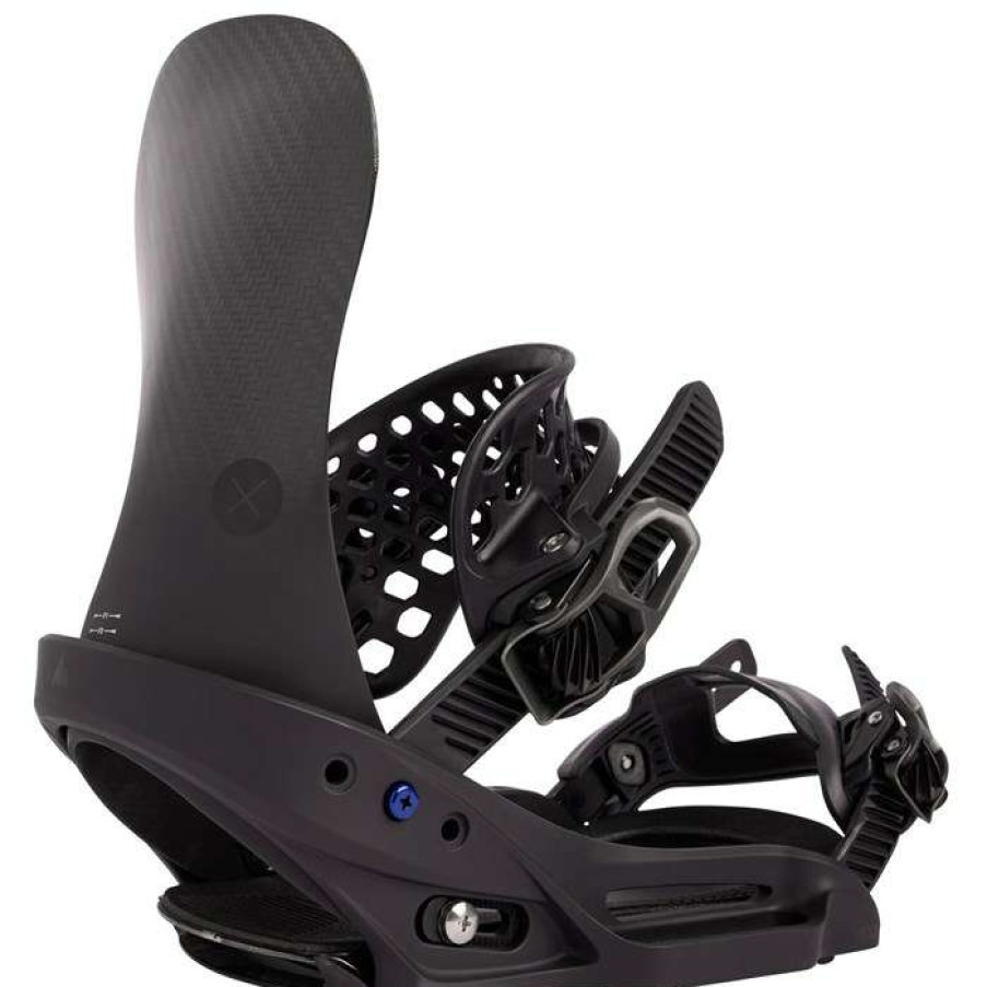 Snowboard * | Burton X Est Snowboard Bindings 2023 Black