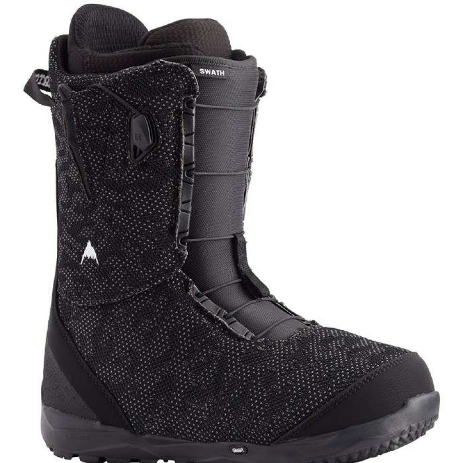 Snowboard * | Burton Swath Snowboard Boots 2022 Black