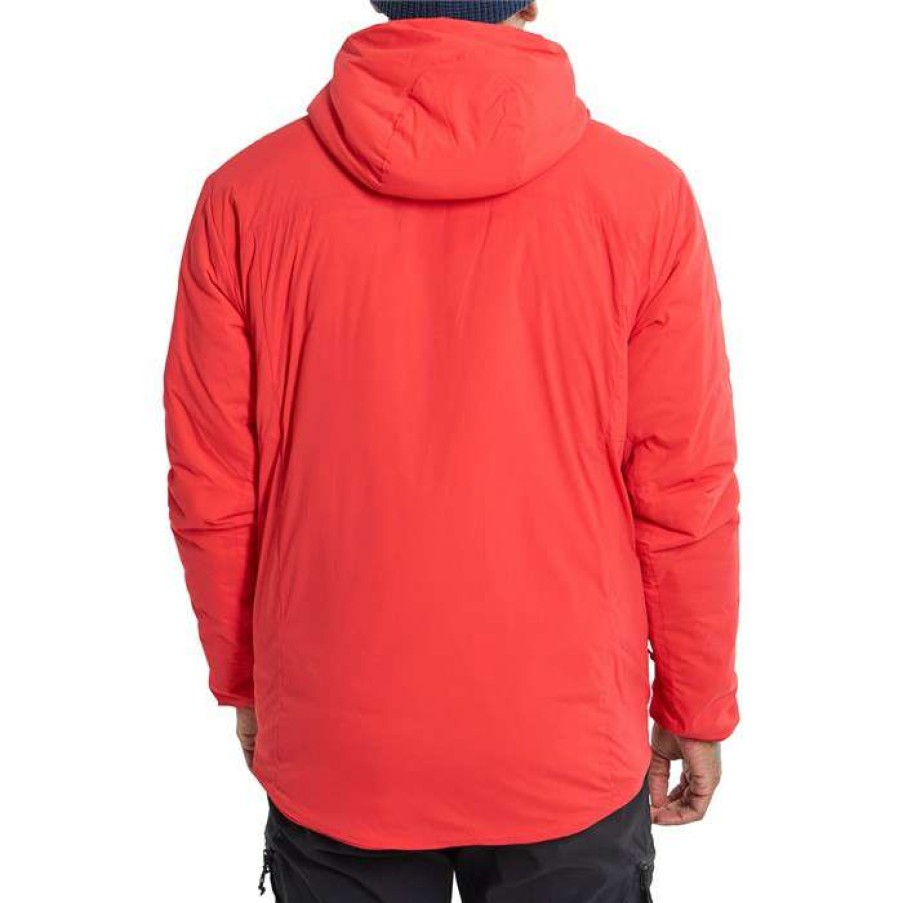 Men'S Clothing * | Burton Multipath Hooded Insulated Jacket Tomato