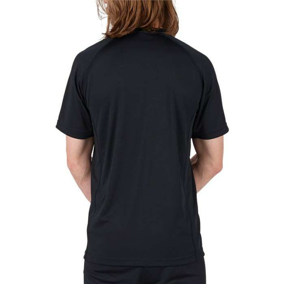 Men'S Snowboard * | Burton Ak Power Grid Short Sleeve Crew True Black