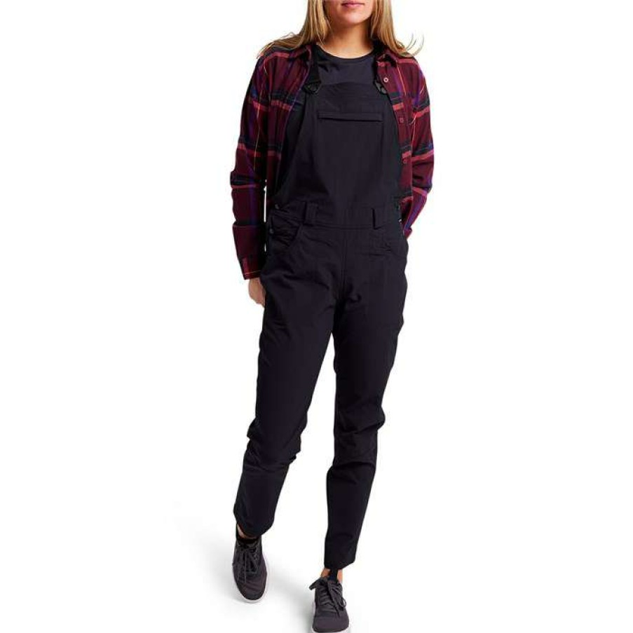 Women'S Clothing * | Burton Multipath Overalls Women'S True Black