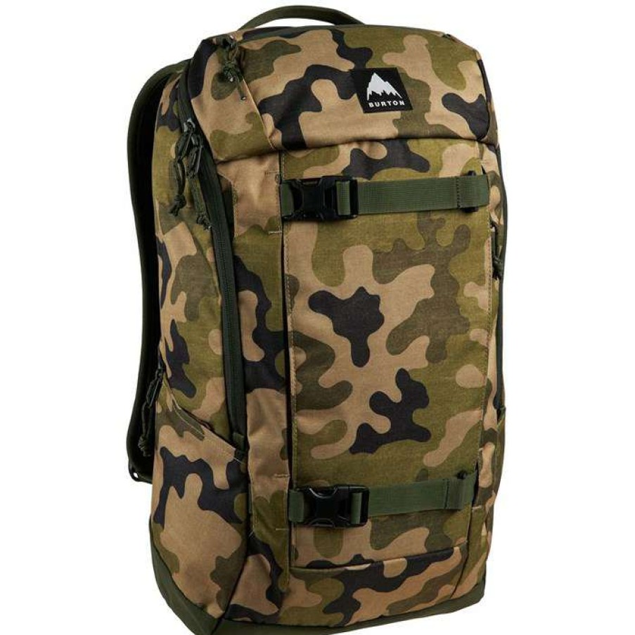 Accessories * | Burton Kilo 2.0 27L Backpack Martini Olive Terra Camo