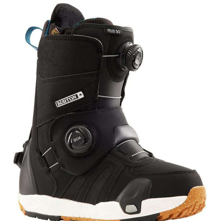 Snowboard * | Burton Felix Step On Snowboard Boots Women'S 2023 Black