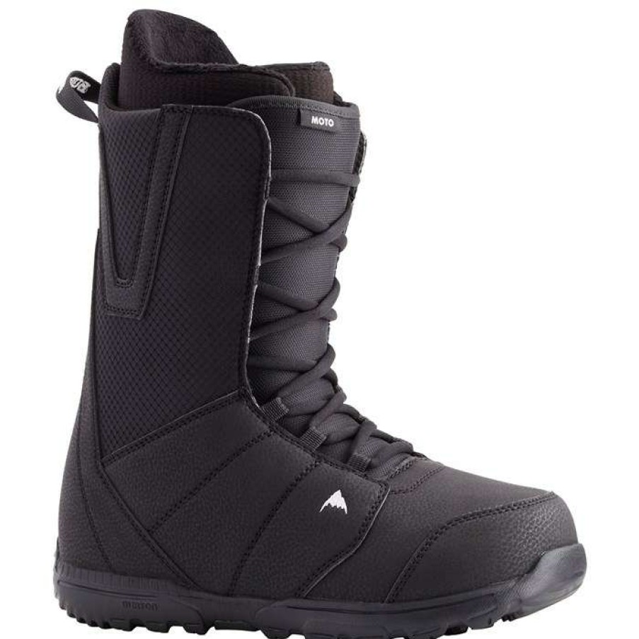 Snowboard * | Burton Moto Lace Snowboard Boots 2023 Black