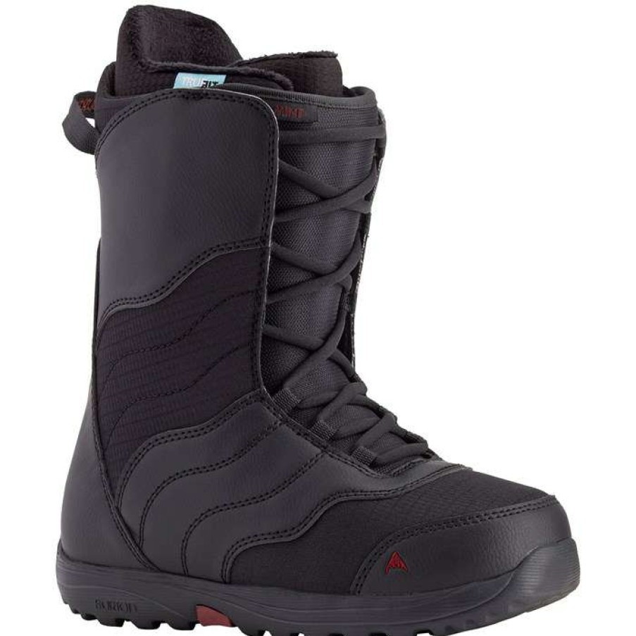 Snowboard * | Burton Mint Lace Snowboard Boots Women'S 2023 Black