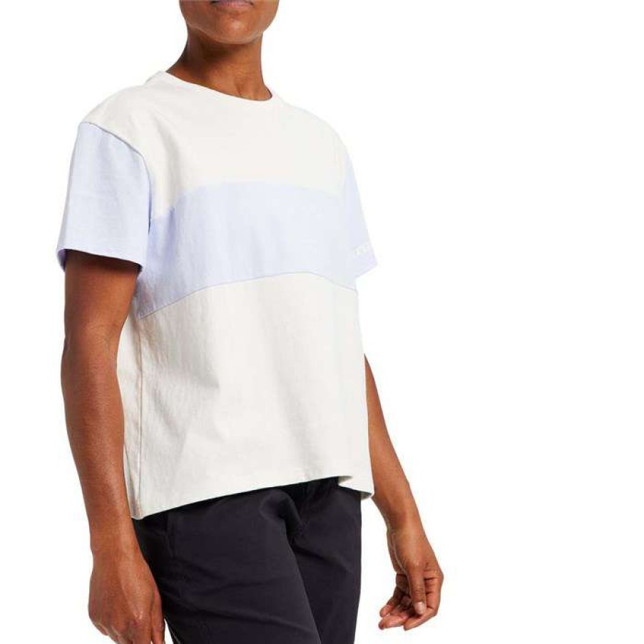 Women'S Clothing * | Burton Lowball Short-Sleeve T-Shirt Women'S Stout White/Opal