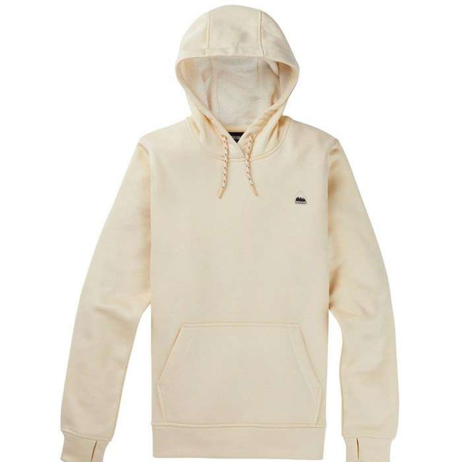 Women'S Clothing * | Burton Oak Pullover Fleece Women'S Creme Brulee Heather