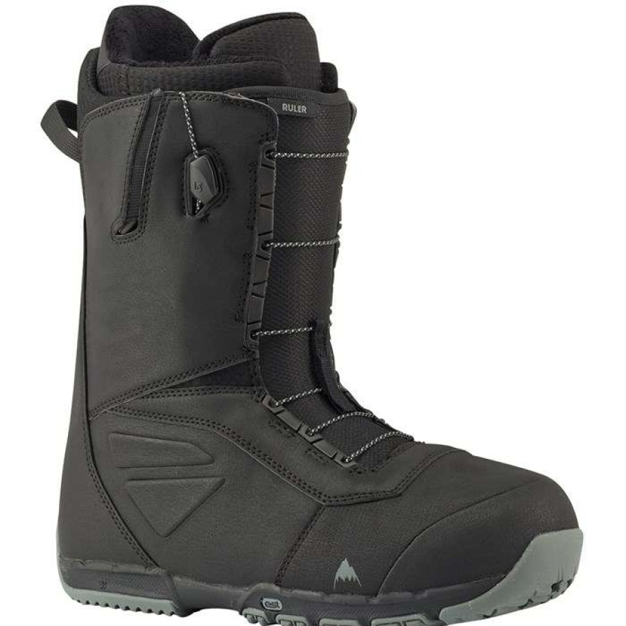 Snowboard * | Burton Ruler Wide Snowboard Boots 2021 Black