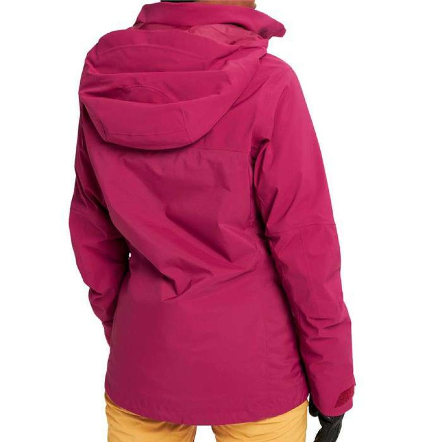 Women'S Clothing * | Burton Ak 2L Gore-Tex Flare Down Jacket Women'S Spiced Plum