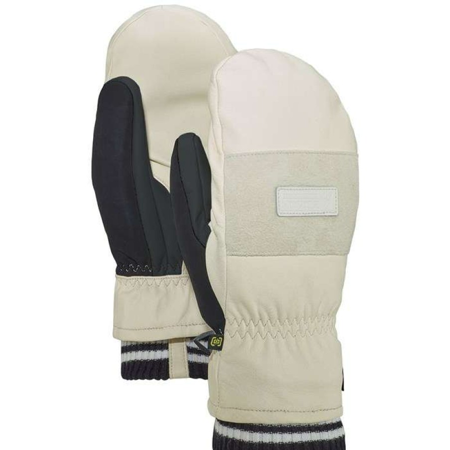 Accessories * | Burton Free Range Mittens Stout White