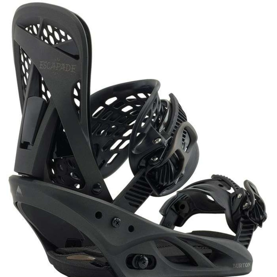 Snowboard * | Burton Escapade Snowboard Bindings Women'S 2022 Fade To Black