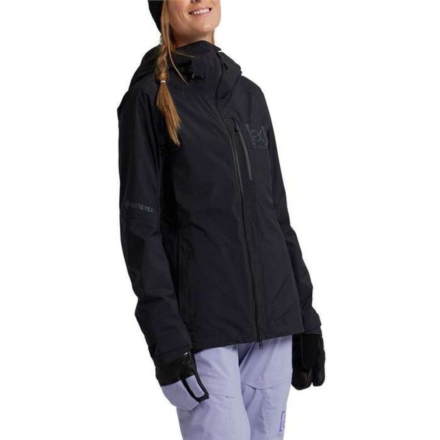 Women'S Clothing * | Burton Ak 2L Gore-Tex Upshift Jacket Women'S True Black