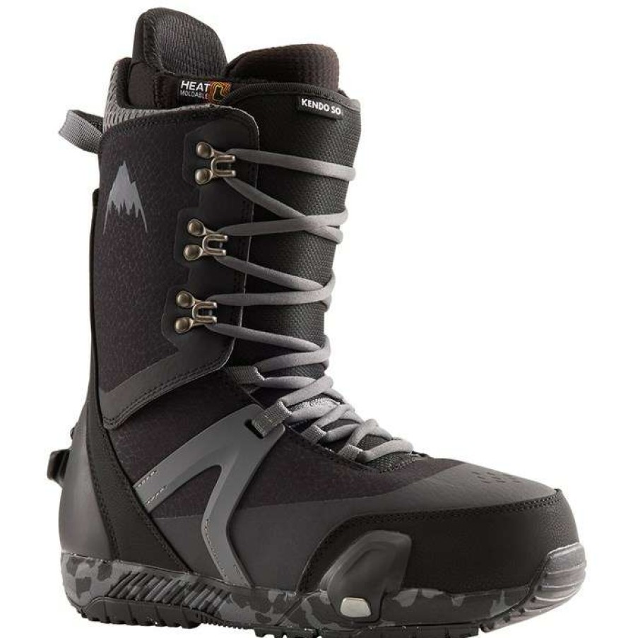 Snowboard * | Burton Kendo Step On Snowboard Boots 2022 Black/Gray