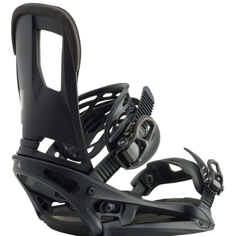 Snowboard * | Burton Cartel Est Snowboard Bindings 2020 Black