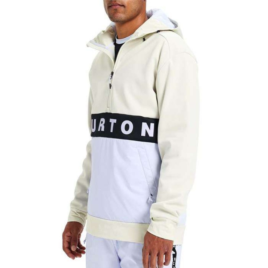 Men'S Snowboard * | Burton Crown Bonded Performance Fleece Pullover