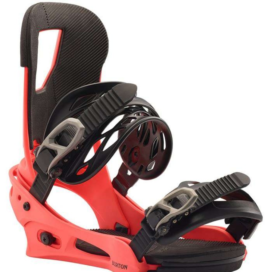 Snowboard * | Burton Cartel Snowboard Bindings 2020 Red