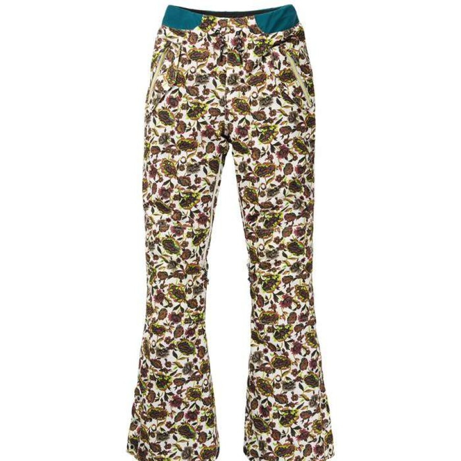 Women'S Clothing * | Burton Loyle Pants Women'S Whit Floral