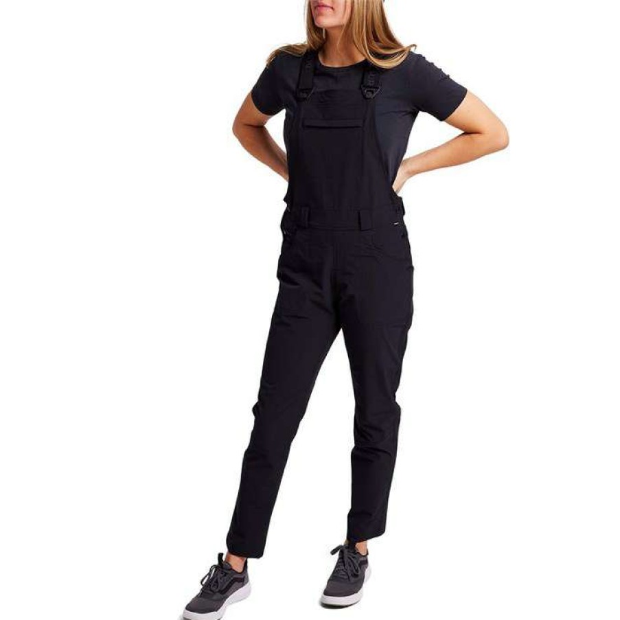 Women'S Clothing * | Burton Multipath Overalls Women'S True Black