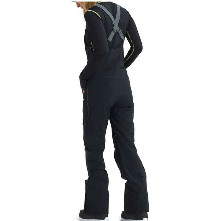 Women'S Clothing * | Burton Ak 2L Gore-Tex Kimmy Tall Bib Pants Women'S True Black