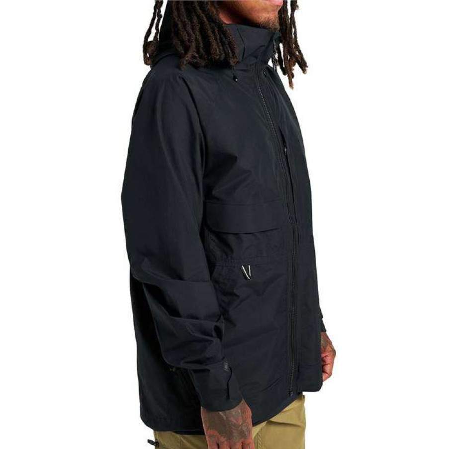 Men'S Clothing * | Burton Gore-Tex Multipath Shell Jacket True Black