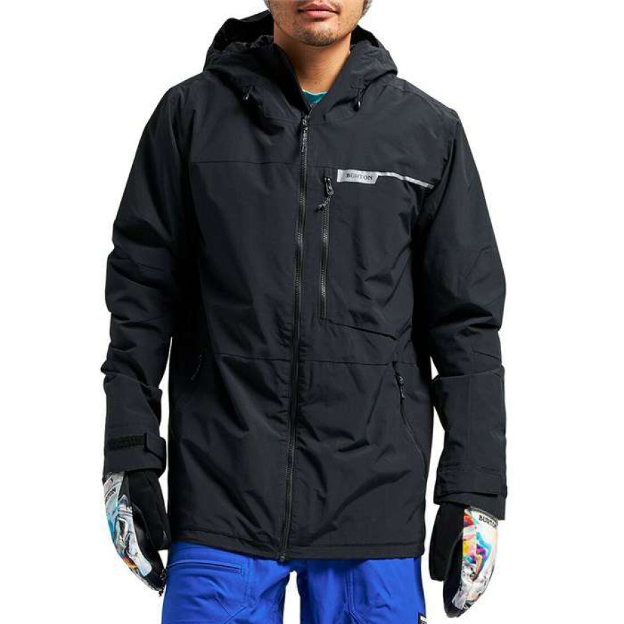 Men'S Clothing * | Burton Peasy Jacket True Black