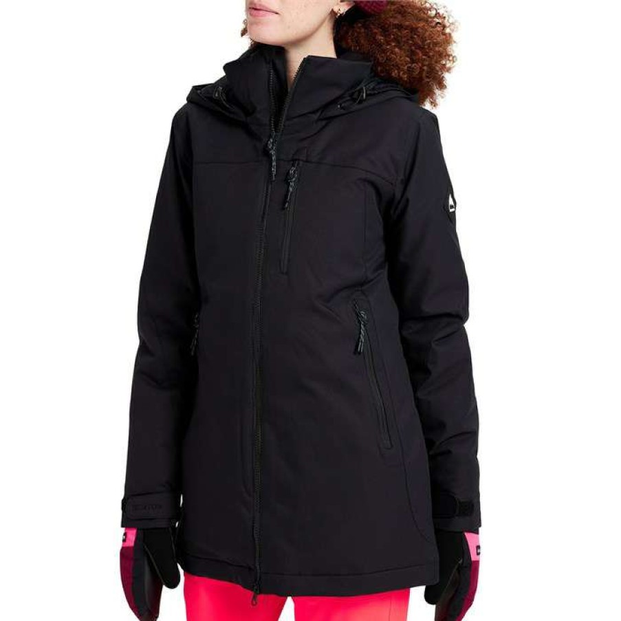 Women'S Clothing * | Burton Lelah Jacket Women'S True Black