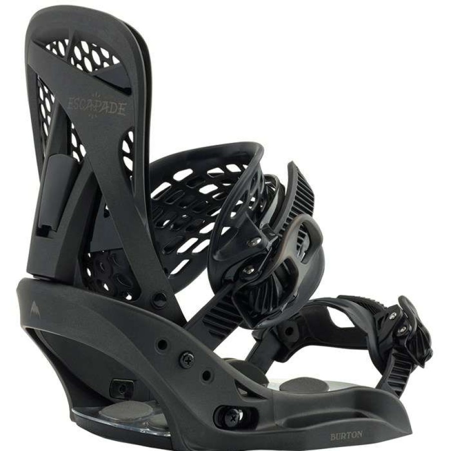 Snowboard * | Burton Escapade Est Snowboard Bindings Women'S 2022 Fade To Black