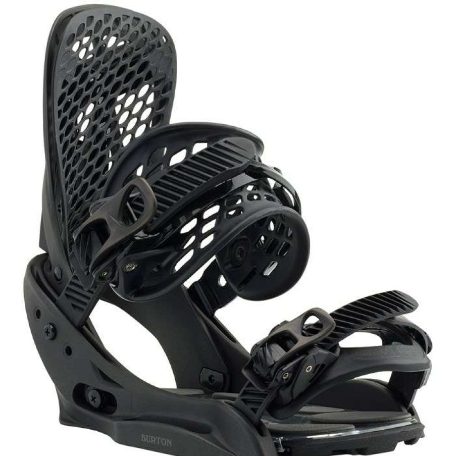 Snowboard * | Burton Escapade Est Snowboard Bindings Women'S 2022 Fade To Black